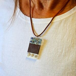 Land and Sea Pendant Neclace